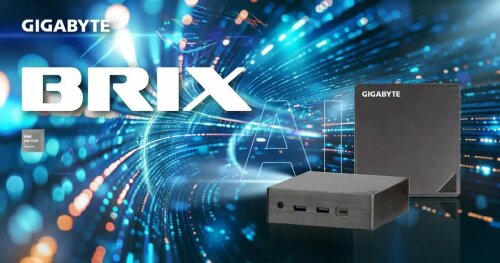 GIGABYTE представила мини-ПК серии BRIX Mainstream с USB-питанием и процессорами Intel Core Ultra 200H