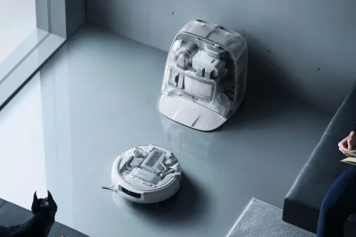 DJI представила робот-пылесос Romo с технологией дронов и прозрачным дизайном
