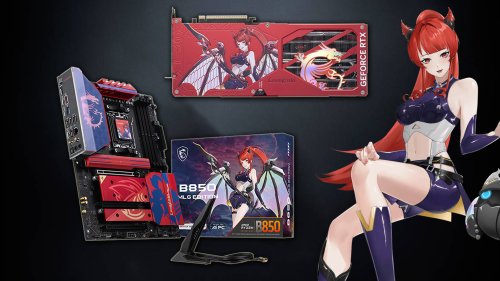 В стиле аниме: MSI представила лимитированный набор MLG с материнской платой, видеокартой и игрой в подарок
