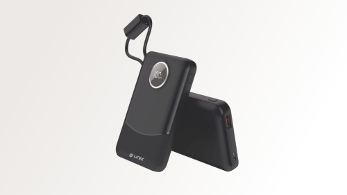 Unix представила пауэрбанк UX-1519 с встроенными кабелями и поддержкой PD 22.5W