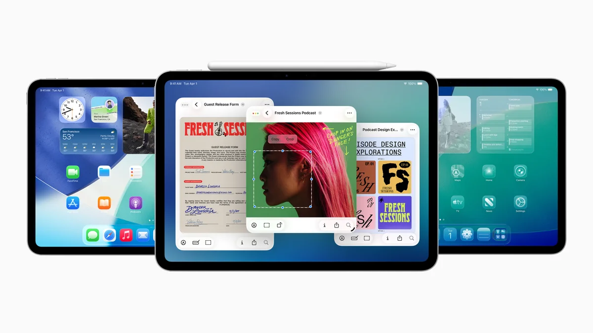 Apple выпустила iPadOS 26 с новой системой окон и набором обновлений
