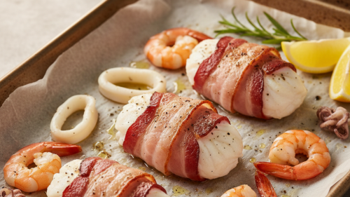 Новогодний стол с морским акцентом: просто, вкусно и без суеты